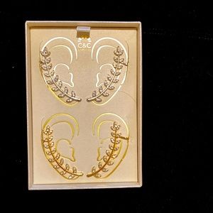 C&C California ear cuffs. Brand new!